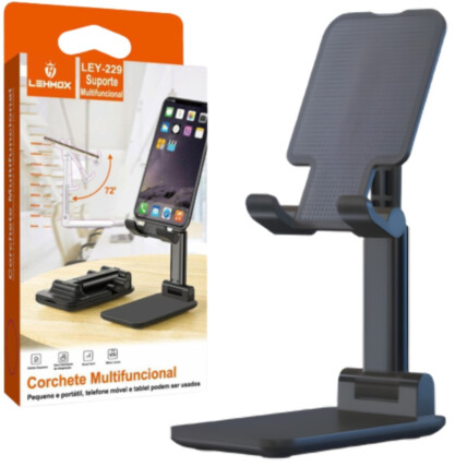 Suporte de Mesa Multifuncional para Celular Lehmox - LEY-229