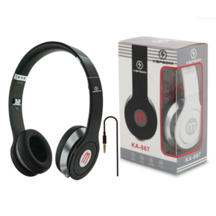 Headphone Dobrável com Fio P2 3.5mm - KA-867