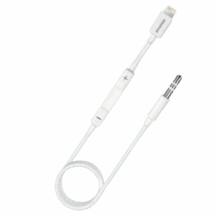 Cabo Lightning P2 Adaptador com Controle de Volume para Iphone - OR-CC03