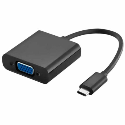 Cabo Adaptador Usb Tipo-C Macho para VGA Fêmea KNUP - KP-AD121