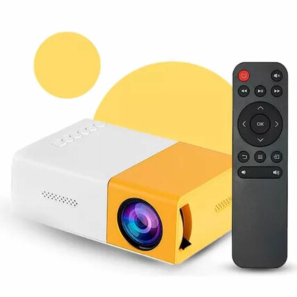 Mini Projetor Portátil Led 400 Lumens 1080p HDMI Color - M20