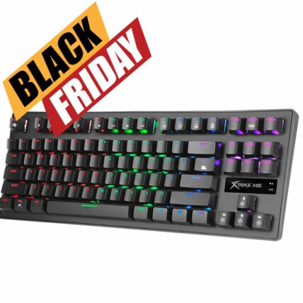 Teclado Mecânico Gamer 85% com Led Xtrike-ME GK-979 USB ANSI