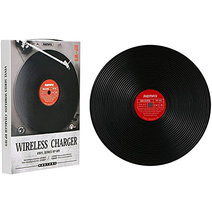 Vinil Carregador Qi Sem Fio Ultra-fino Universal Remax - RP-W9