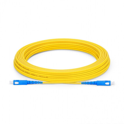 Cabo de Fibra Óptica LC-LC SM 3 Metros Monomodo Exbom - 03004