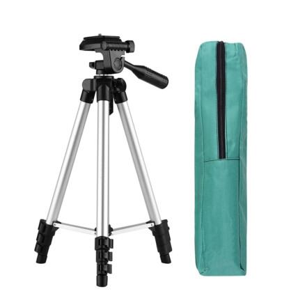 Tripé 1,3m Profissional Câmera Foto Vídeo + Bolsa - Sl 2111