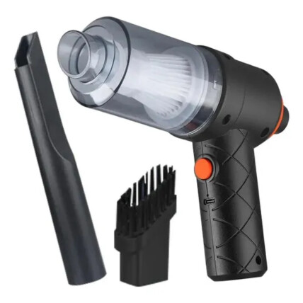 Mini Aspirador de Pó de Mão Portátil Recarregável C/ Acessórios ST-785