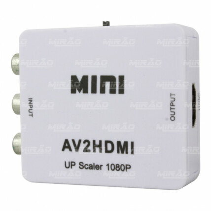 Mini Conversor Av para Hdmi Hd 1080p Exbom - 02601