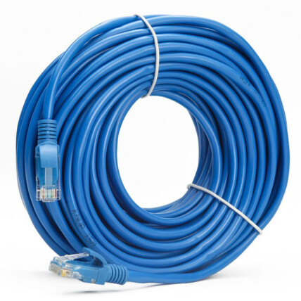 Cabo de Rede RJ45 com 20 Metros Azul KNUP - KP-C14 20M