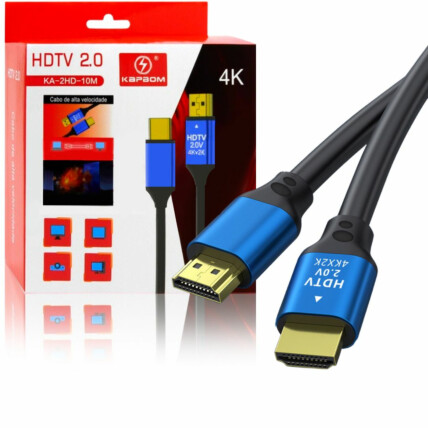 Cabo HDMI 2.0 10 Metros 4K KAPBOM- KA-2HD-10M