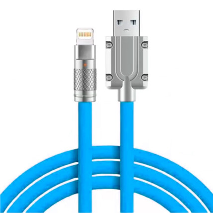 Cabo Lightning IOS 3.4A com 1 Metro INOVA - KV-227