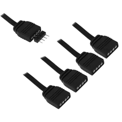 Cabo Molex RGB 12V 4 Pinos para 4 Saídas 4 Pinos 50cm Dex - CM-124