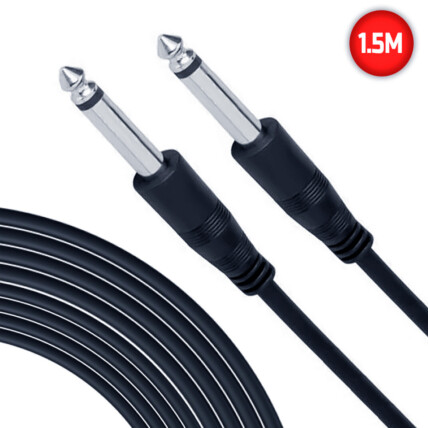 Cabo P10 X P10 Com 1.5 Metros Preto Grasep - D-MP10 1.5M