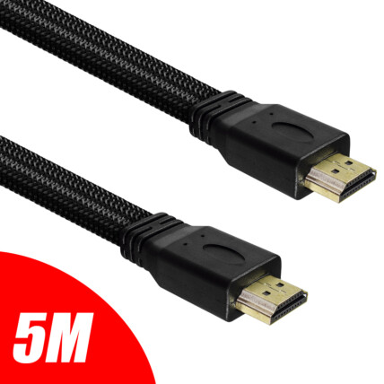 Cabo HDMI 5 metros HD Alta Velocidade 2.0 4k Ultra HDTV 1080p LEHMOX - LEY-10