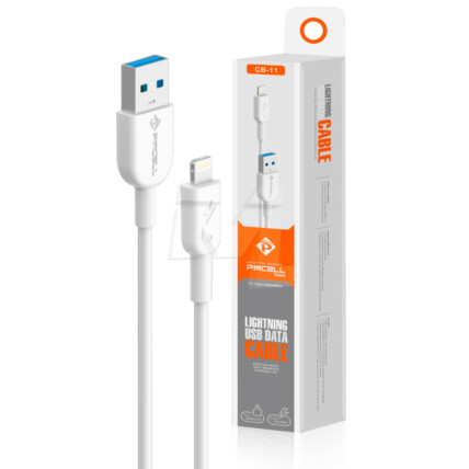 Cabo Lightining para IOS Solid 979 com 1 Metro LIGHT PMCELL - CB-11 1M