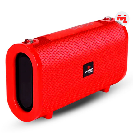 Caixa de Som Bluetooth 12W FM Portátil GRASEP - D-G123
