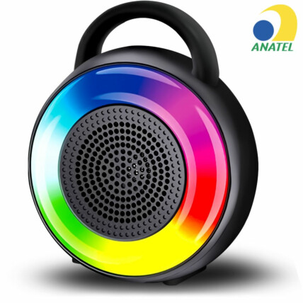 Caixa de Som Bluetooth 8W 800mAH com Radio GRASEP - D-Y25