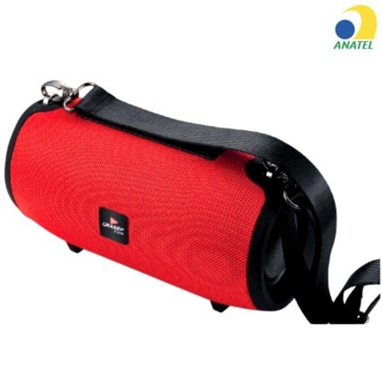 Caixa de Som Bluetooth 15W 1500mAh com Usb e Rádio FM GRASEP - D-G125