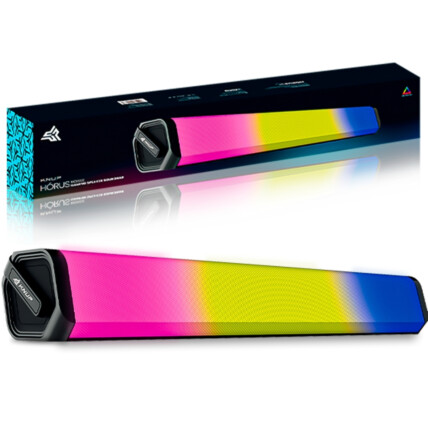 Caixa de Som para PC e Notebook 6W LED Multimídia P2 3,5mm KNUP - KP-RO832