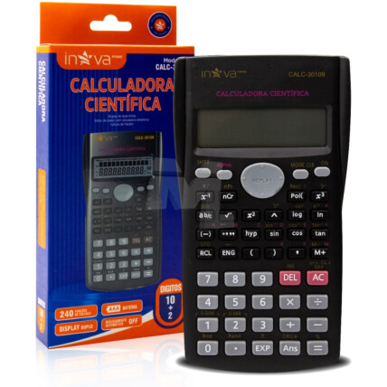Calculadora Cientifica 10+2 Dígitos 240 Funções INOVA - CALC-30109