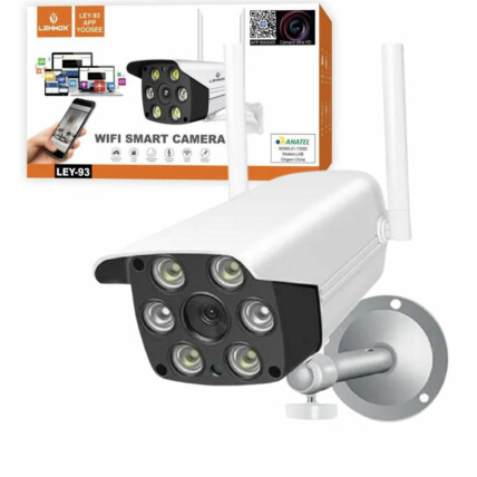 Camera IP Wifi Smart 2 Antenas App Yoosee LEHMOX - LEY-93