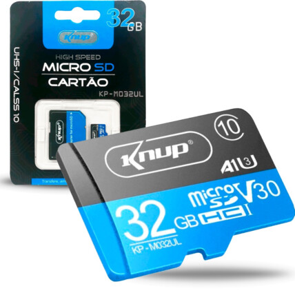 Cartão de Memória 32 Gygas Micro SD/TF Ultra Classe 10 KNUP - KP-M032UL