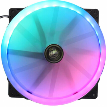 Cooler Rgb 200mm 32 Leds 600Rpm 12V Com Controle Independente Dex - DX-20W