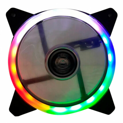 Cooler Fan Rgb Dupla Face 120 Mm C/18 LED - DEX - DX-12V