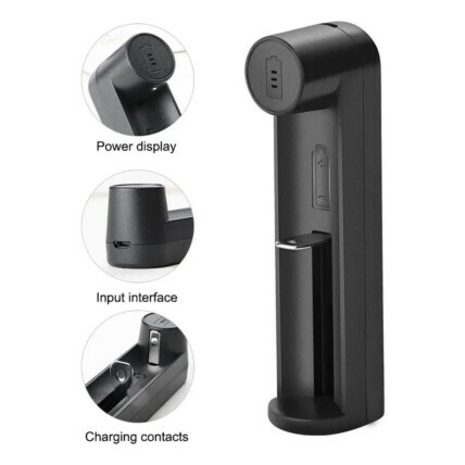 Carregador De Pilhas e Baterias De Lítio Portatil ON-CP603