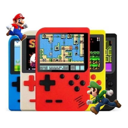 Vídeo Game Portátil Mini Retrô 400 Em 1 SUP Game Box - LE-383