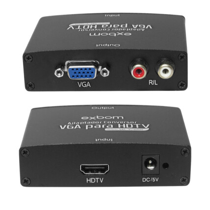 Adaptador Conversor VGA para HDMI com Áudio Desbloqueado - 01577