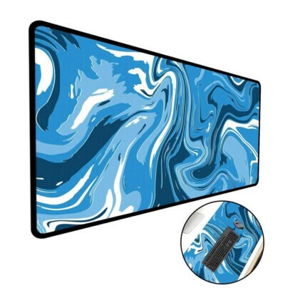 Mouse Pad Gamer Speed Borda Costurada Abstract 30x78cm SP005