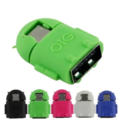 Adaptador Micro Usb Otg V8 Macho Celular