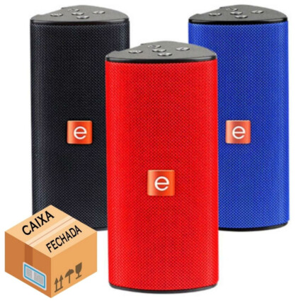 CAIXA FECHADA 30 Unidades Caixa de Som Bluetooth Multimídia EXBOM - 03050 - CS-M33BT