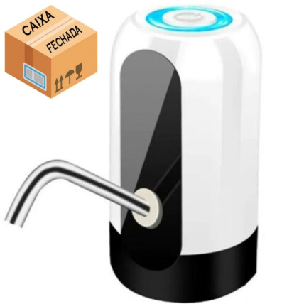 CAIXA FECHADA 60 Unidades Bomba Filtro Bebedouro para Galão de Água Elétrica Recarregável Universal 03459 - DP-029