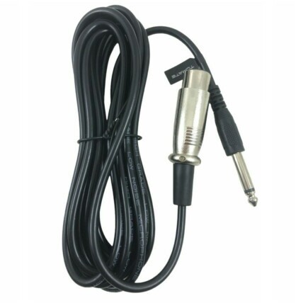 Cabo de Microfone Conexão P10 para Canon 5 Metros Tomate - MCB-015