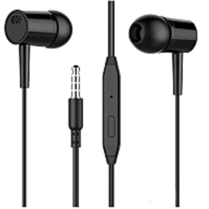 Fone de Ouvido com Fio Hi-fi Plug 3,5mm P2 Super Bass Verde- EJ-E02