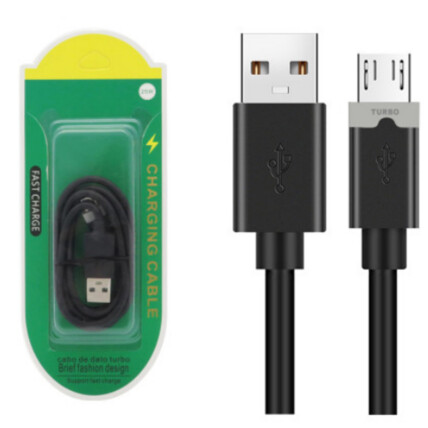 Cabo de Dados V8 Turbo USB com 1 Metro - KAP-318-V8