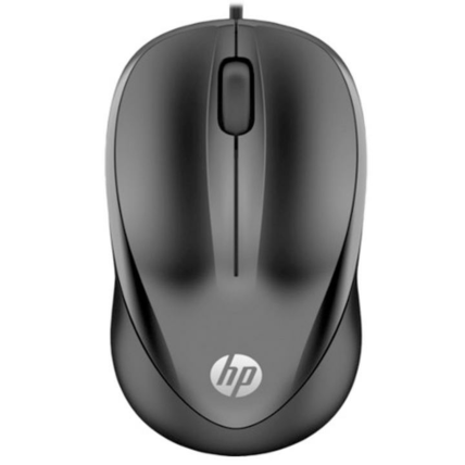 Mouse Óptico HP com Fio Usb 1200 Dpi Preto - 1000