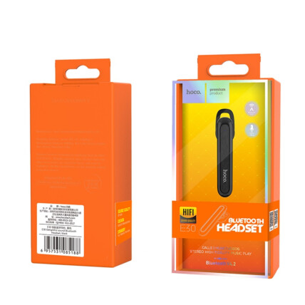 Fone de Ouvido sem fio Bluetooth com microfone HOCO - E30