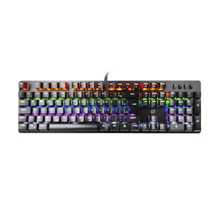 Teclado Gamer Mecânico HP Usb com Led Rainbow - GK100 