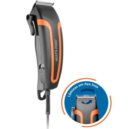 Maquina de Cortar Cabelo e Barba 4 Em 1 127v Multilaser - EB055