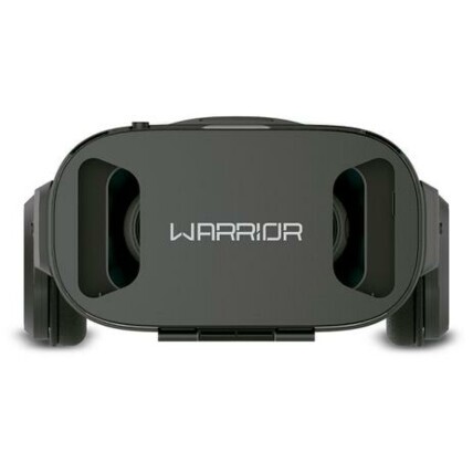 Óculos Realidade Virtual 3D Gamer Warrior Hedeon com Fone de Ouvido Preto - JS086