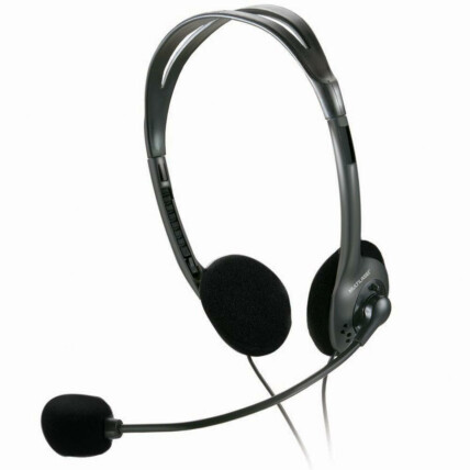 Fone De Ouvido Headset Multilaser Estéreo Com Fio 32 Ohms Preto P2 - PH002