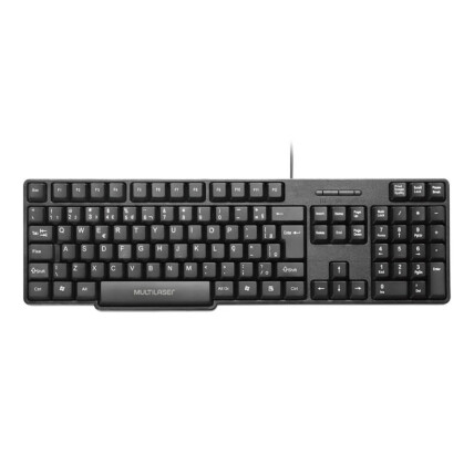 Teclado Multilaser Slim Usb Preto - TC213