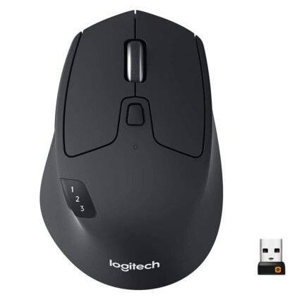 Mouse sem fio Logitech Bluetooth+RC/nano Usb Triathlon - M720 