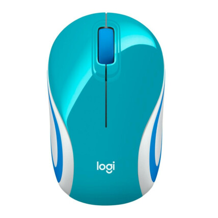 Mini Mouse Logitech Sem Fio Wireless Rc/nano 1000 dpi - M187 VERDE