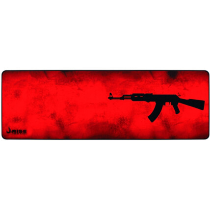 Mousepad Gamer Rise Mode AK47 Vermelho Extended 90X30X0,3cm - RG-MP06-AKR