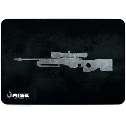 Mousepad Gamer Rise Mode Sniper Gray Médio 21X29X0,3cm - RG-MP04-SPG