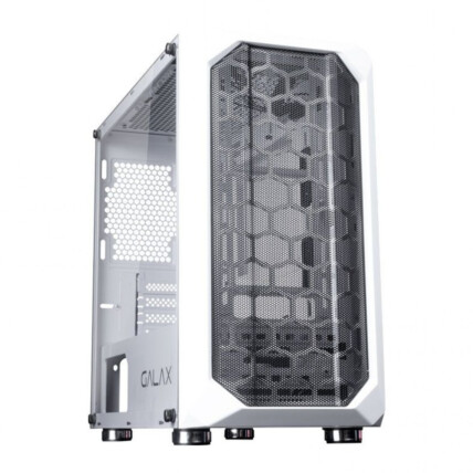 Gabinete Gamer Galax Nebulosa Mini Tower Micro ATX Branco - GX700-WH