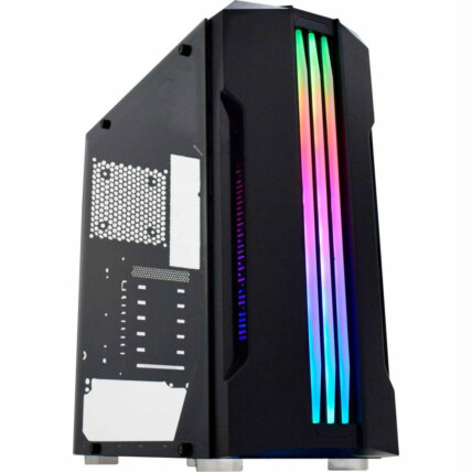 Gabinete Gamer K-Mex Bifrost Led RGB Mid Tower - CG-02QI